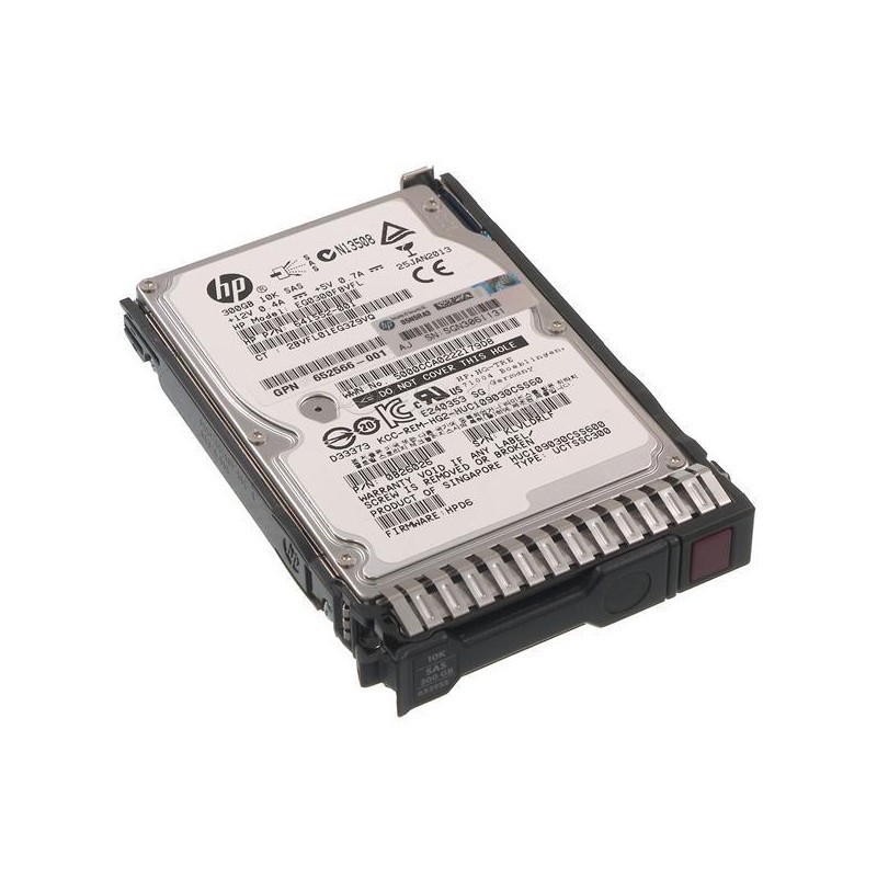 Hard Disk Refurbished HP 10K SAS 2,5 inch, 300GB, 652564-B21