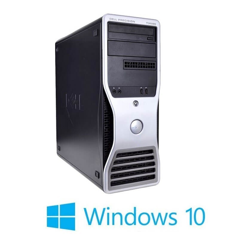 PC Refurbished Gaming Dell Precision T3500, X5650, 12GB, GeForce GT630, Win 10 Home