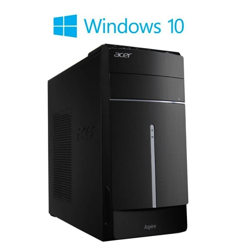 Calculatoare Acer Aspire TC-105, AMD Quad Core A10-6700, Windows 10 Home