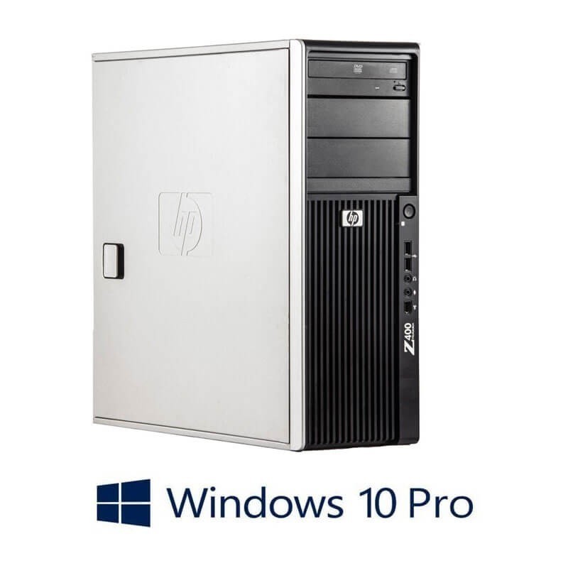 Workstation HP Z400, Hexa Core L5640, NVidia Quadro 4000, Win 10 Pro