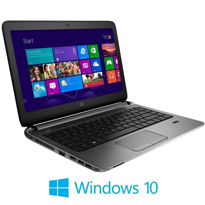 Laptop Refurbished HP ProBook 430 G2, Intel Core i3-5010U, Windows 10 Home