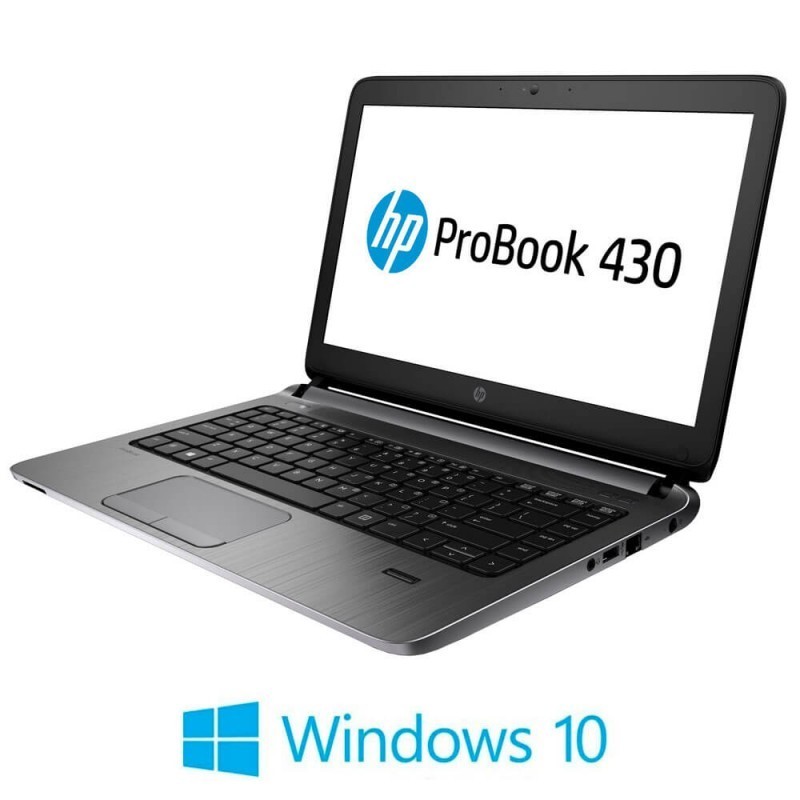 Laptop Refurbished HP ProBook 430 G2, Intel Core i3-4030U, Windows 10 Home