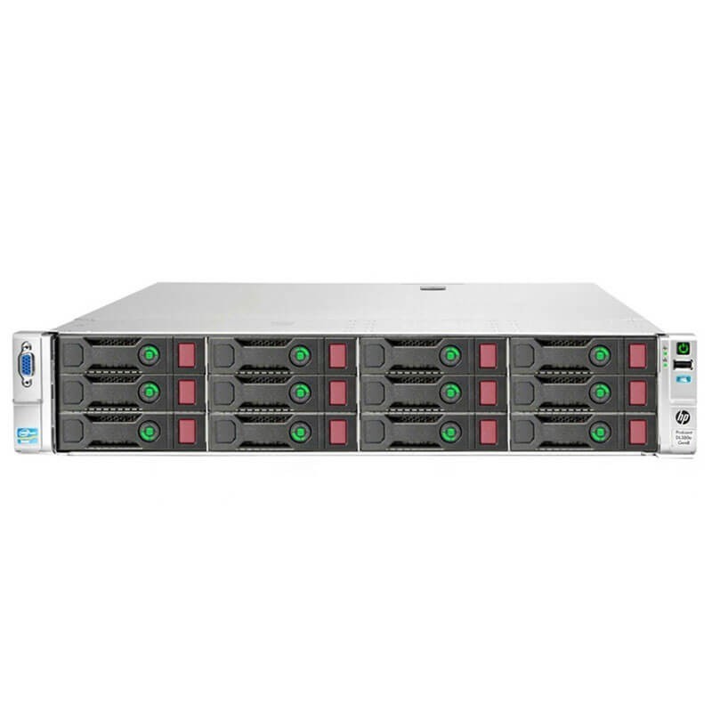 Server Refurbished HP ProLiant DL380e G8, 2 x E5-2450L Octa Core - configureaza pentru comanda