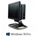 POS HP Compaq 8300 Elite USFF, i3-2100, Elo 1515L Grad A, Win 10 Pro