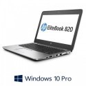 Laptop Refurbished HP EliteBook 820 G3, Intel i5-6200U, SSD, Full HD, Win 10 Pro