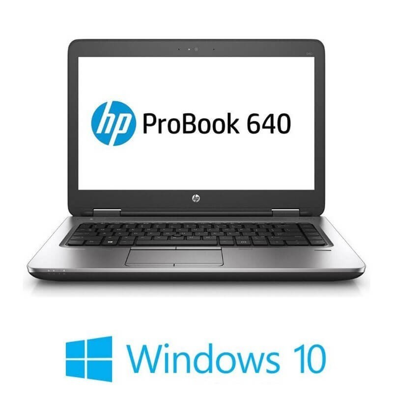 Laptopuri Refurbished HP ProBook 640 G2, Intel i5-6200U, Windows 10 Home