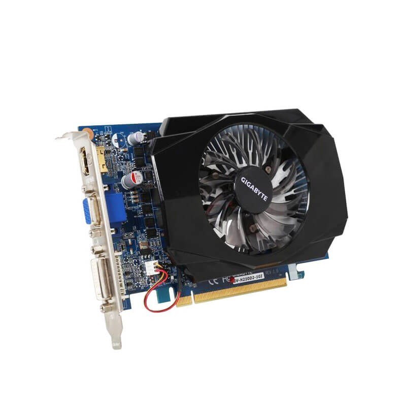 Placi Video GIGABYTE GV-N210D2-1GI 1GB GDDR2 128-bit