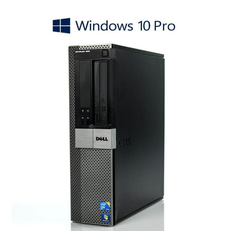 PC Refurbished Dell Optiplex 980 DT, Quad Core i7-860, Windows 10 Pro