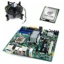 Placa de Baza Refurbished Intel DQ45CB, Core 2 Duo E6550, Cooler
