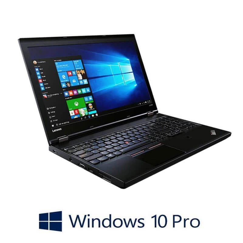 Laptopuri Lenovo ThinkPad L560, i5-6300U, Full HD, Webcam, Win 10 Pro