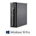Calculatoare HP ProDesk 400 G1 SFF, Quad Core i5-4570, Win 10 Pro