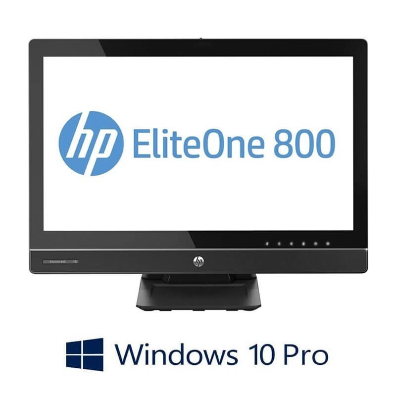 Calculatoare All-in-One HP EliteOne 800 G1, i5-4690T, Win 10 Pro