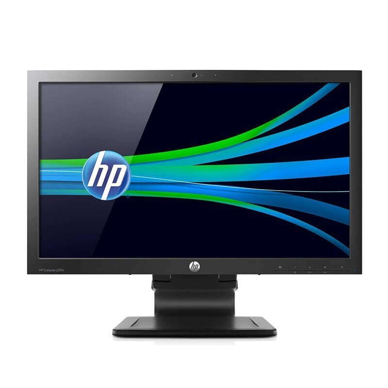Monitoare LED HP Compaq L2311c, 23 inci Full HD, Webcam