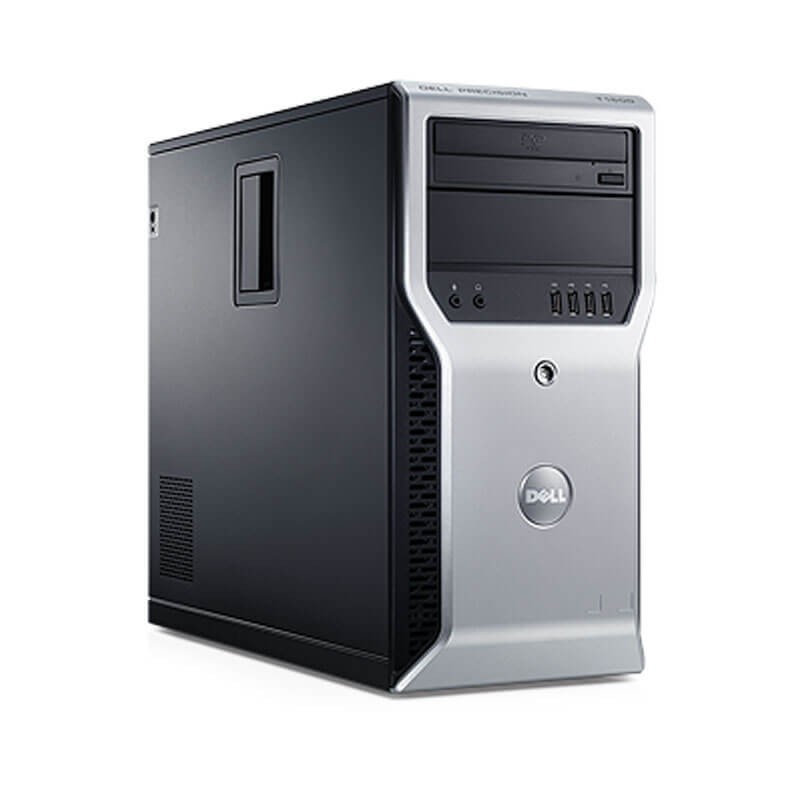 Workstation Second Hand Dell Precision T1600, Quad Core E3-1245, Quadro 600