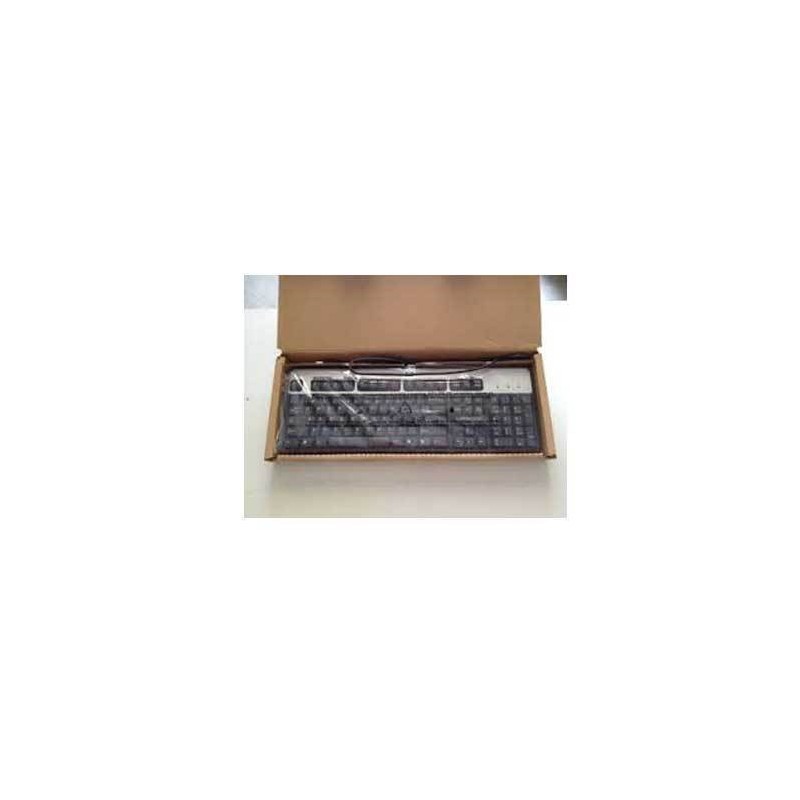 Tastatura noua silver black USB HP standard