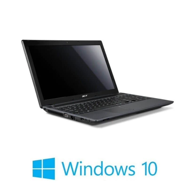 Laptopuri Refurbished Acer Aspire 5250, AMD Dual Core E-300, Webcam, Win 10 Home
