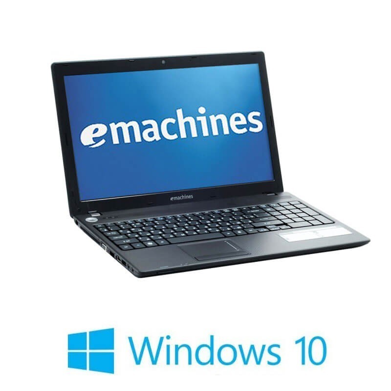 Laptopuri Refurbished Acer eMachines eME642G, Athlon II P320, Webcam, Win 10 Home