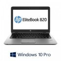 Laptopuri HP EliteBook 820 G1, i7-4600U, SSD, Webcam, Win 10 Pro