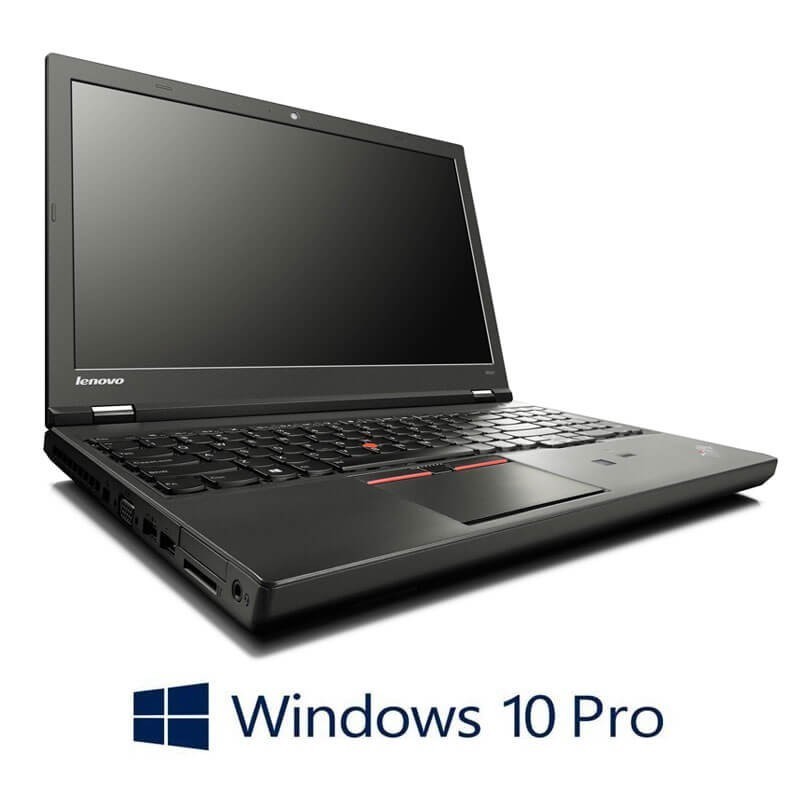 Laptop Refurbished Lenovo ThinkPad W541, i7-4910MQ, Quadro K2100M, Win 10 Pro