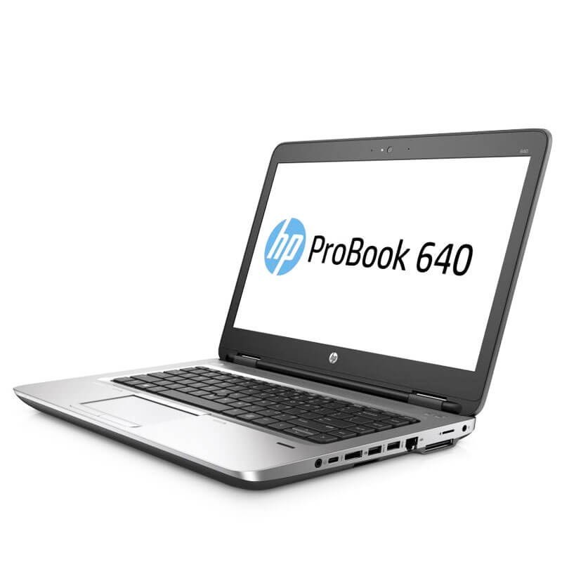 Laptopuri Second Hand HP ProBook 640 G2, Intel i3-6100U, 256GB SSD, Webcam