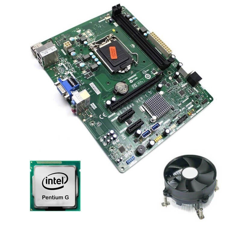 Kit Placa de Baza Medion MS-7848, Intel Dual Core G3240, Cooler