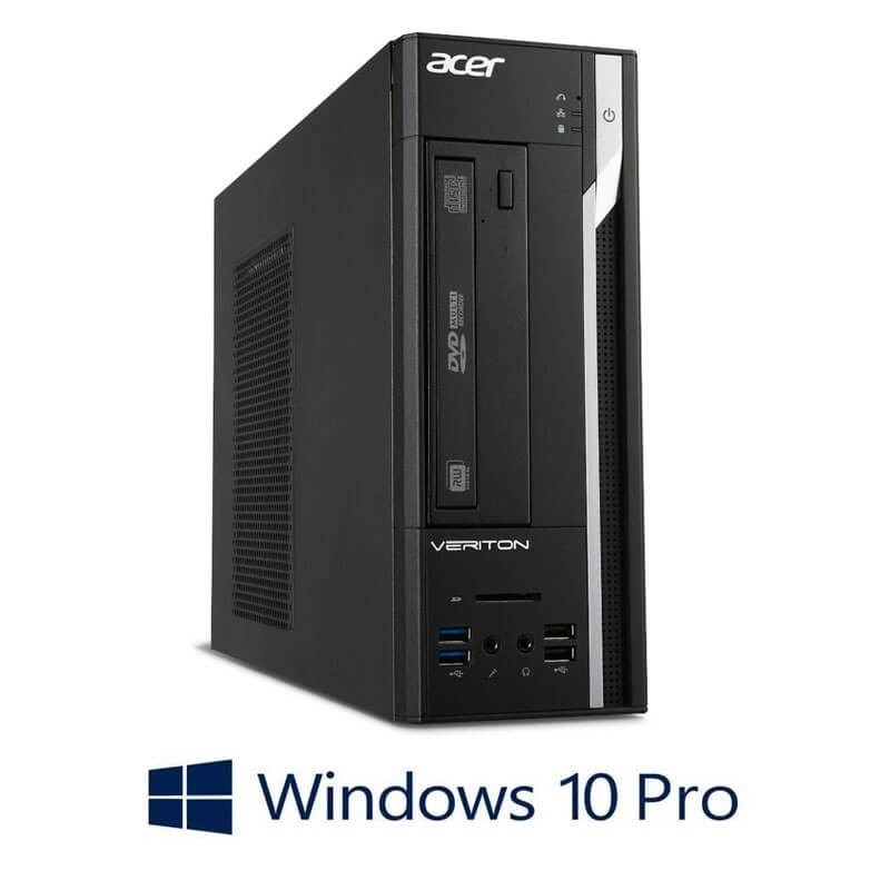 Calculatoare Acer Veriton X2632G, Quad Core i5-4590, Win 10 Pro