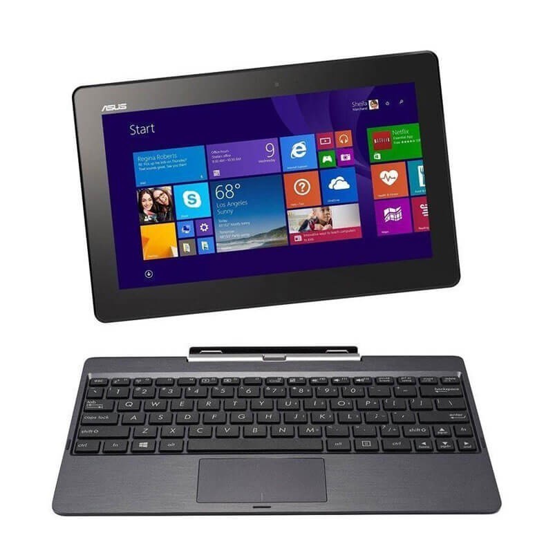 Laptop 2 in 1 Touchscreen SH Asus T100TA-DK002P, Quad Core Z3740, Webcam