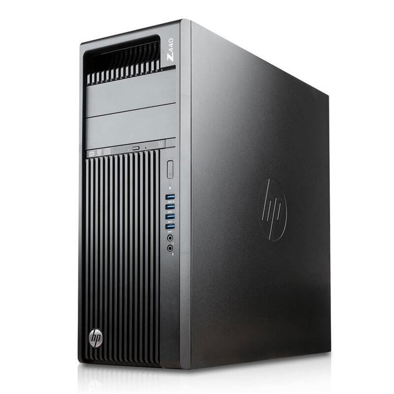 Workstation Second Hand HP Z440, Xeon Quad Core E5-1620 v3, SSD, Quadro K4200