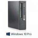 Calculatoare HP EliteDesk 800 G1 USDT, Quad Core i5-4590s, Win 10 Pro