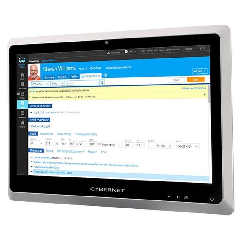 All-in-One Touchscreen SH Cybernet H24x, Core i5-4570T, 24 inch Full HD, Wi-Fi