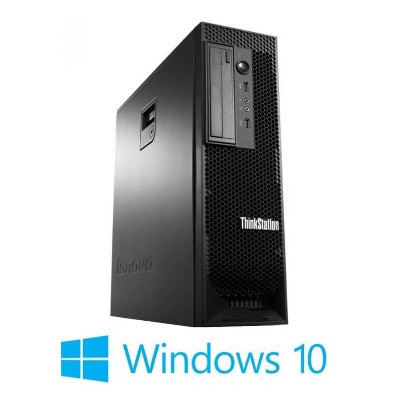 Workstation Lenovo ThinkStation C30, 2 x E5-2640, GeForce 605 DP, Win 10 Home
