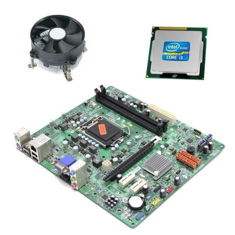 Kit Placa de Baza Medion MS-7728, Intel Core i3-2130, Cooler