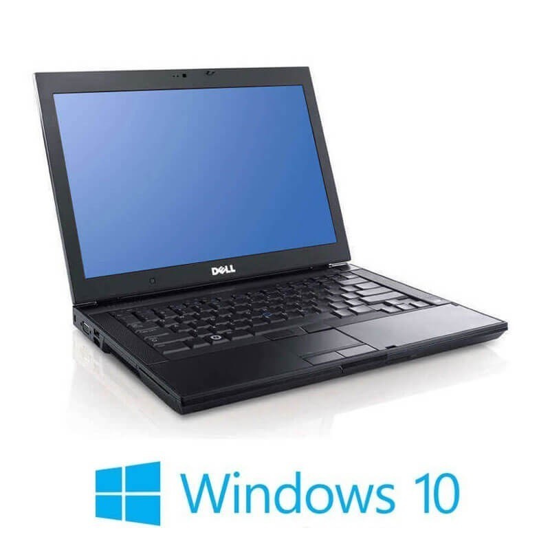 Laptopuri Dell Latitude E6400, Core 2 Duo P8600, 120GB SSD, Win 10 Home