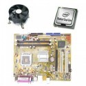 Kit Placa de Baza Pegatron IPM45, Intel Dual Core E2220, Cooler