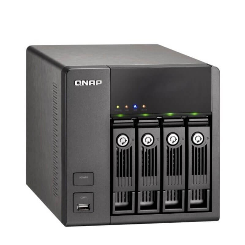 Network Attached Storage (NAS) Refurbished QNAP TS-410, 4 x 3.5 inch Bay