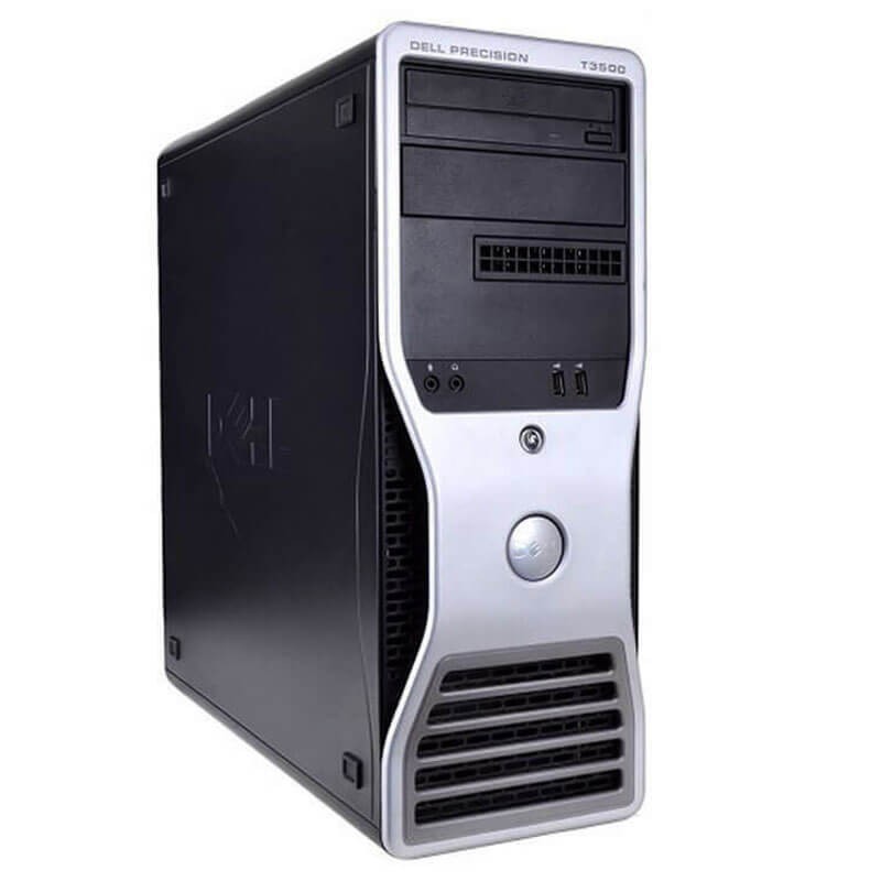 Workstation Second Hand Dell Precision T3500, Hexa Core E5649, Quadro 2000