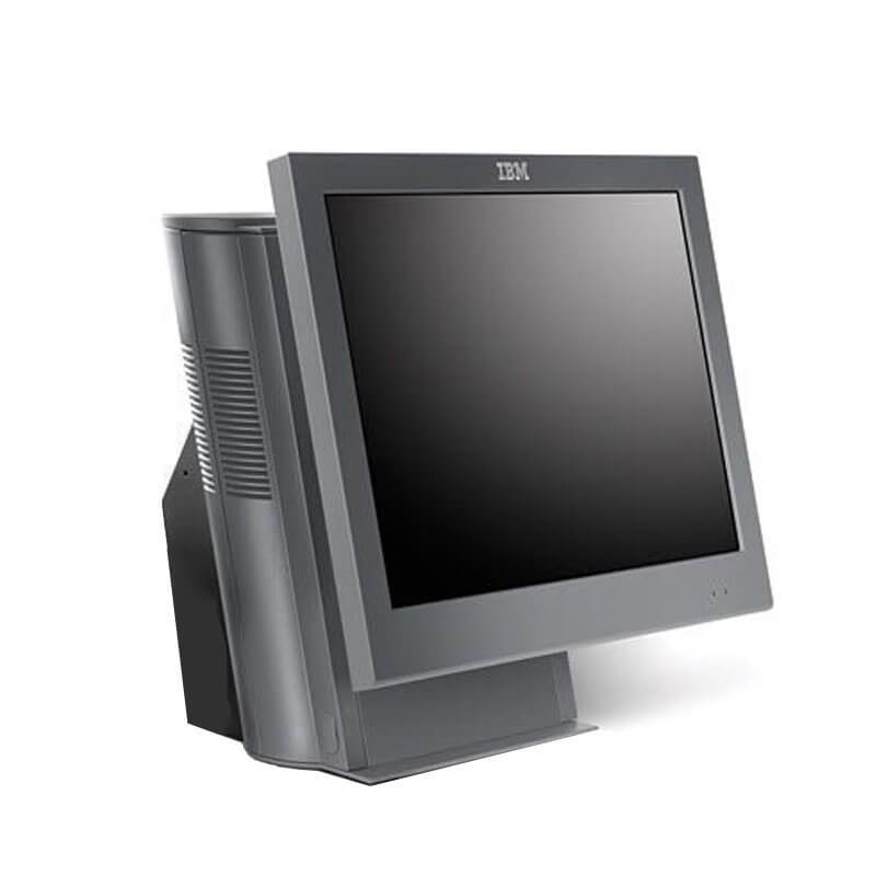 Sistem POS SH IBM SurePOS 4852-E66, Core 2 Quad Q8300, SSD, 15 inci Touchscreen