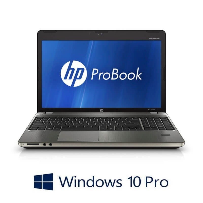Laptopuri HP ProBook 4530s, i5-2410M, 120GB SSD, 15.6 inci, Webcam, Win 10 Pro