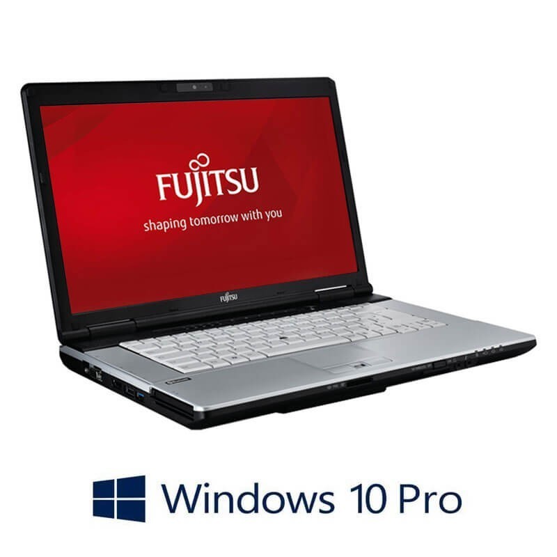 Laptopuri Fujitsu LIFEBOOK S751, i3-2350M, 120GB SSD NOU, Webcam, Win 10 Pro
