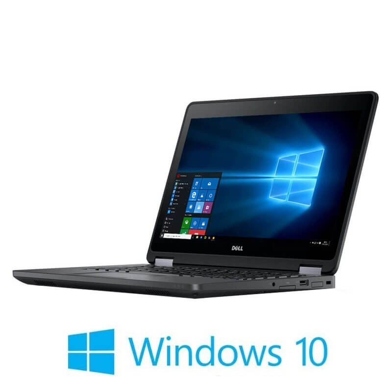 Laptopuri Dell Latitude E5270, Intel i5-6200U, DDR4, 128GB SSD, Webcam, Win 10 Home