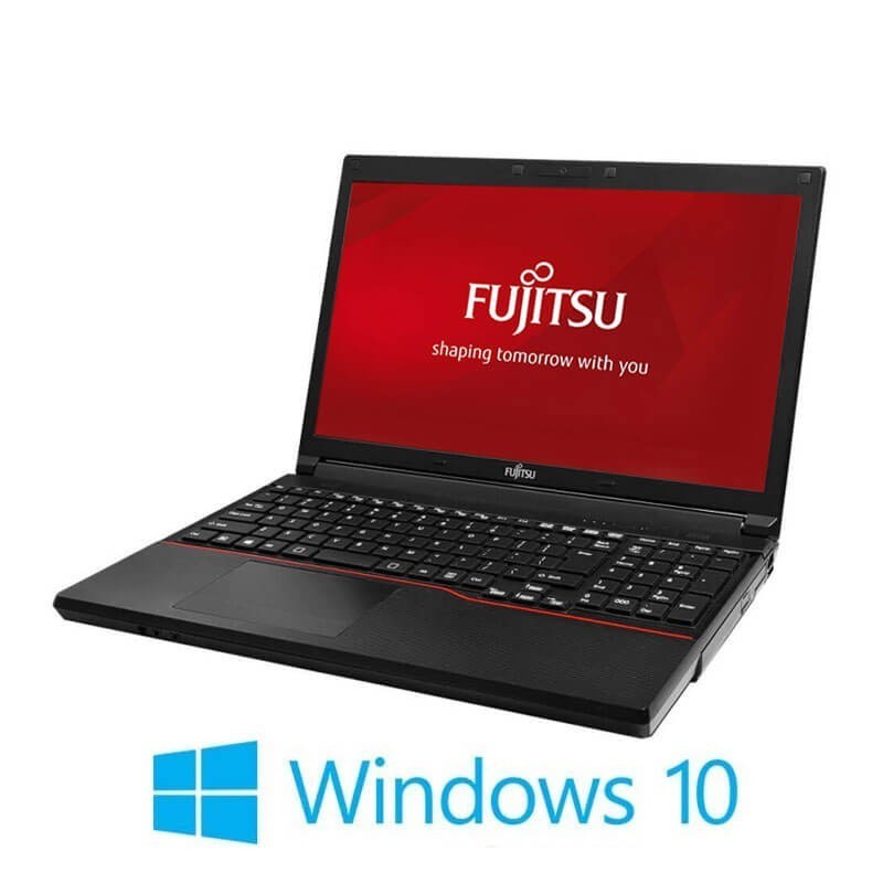 Laptop Fujitsu LIFEBOOK A574/K, Intel Core i3-4000M, 15.6 inci, Webcam, Windows 10 Home
