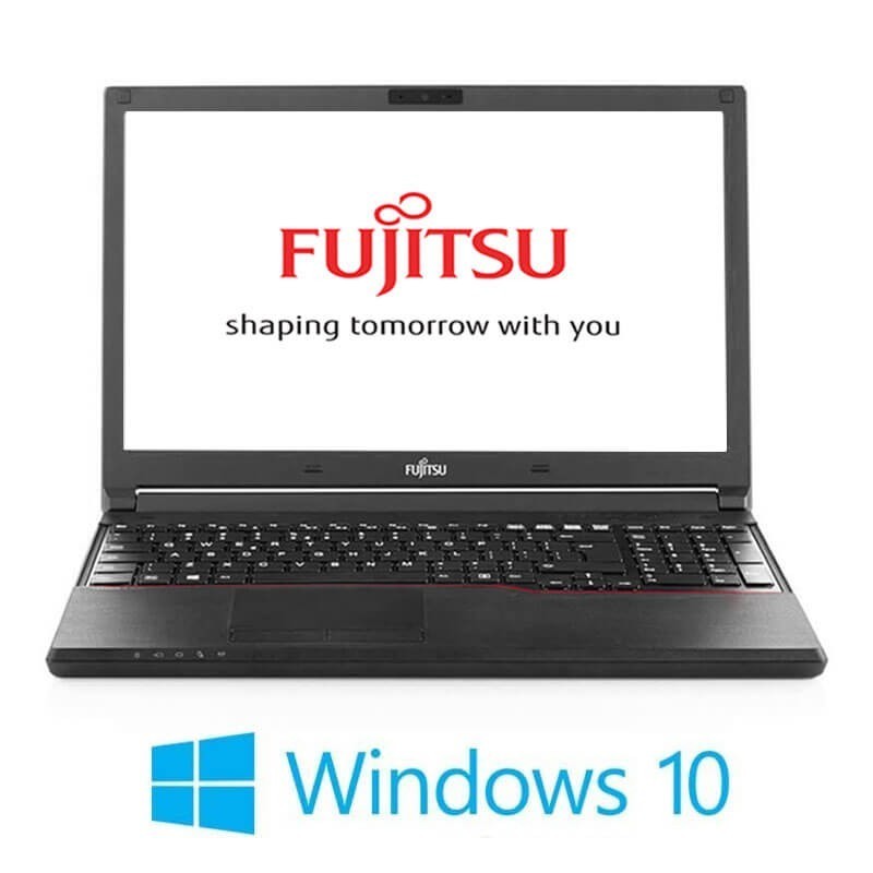 Laptopuri Fujitsu LIFEBOOK A744/K, Intel i3-4000M, 15.6 inci, Webcam, Win 10 Home