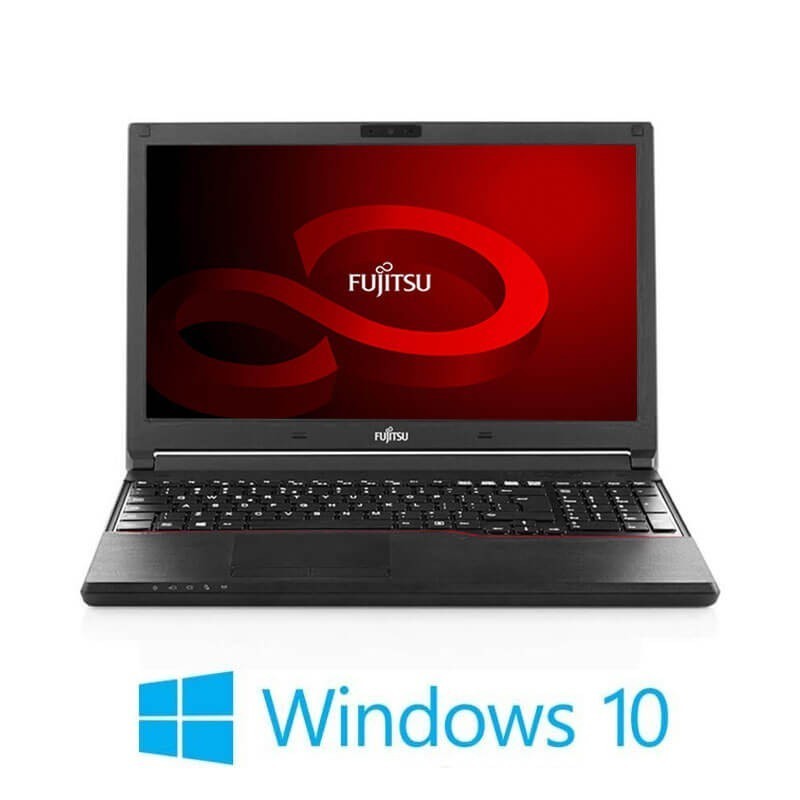 Laptopuri Fujitsu LIFEBOOK A553/H, Dual Core 1000M, 15.6 inci, Webcam, Win 10 Home