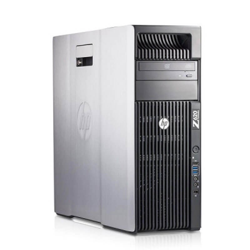 Workstation SH HP Z620, 2 x Xeon Quad Core E5-2643, 32GB DDR3, Quadro K4000