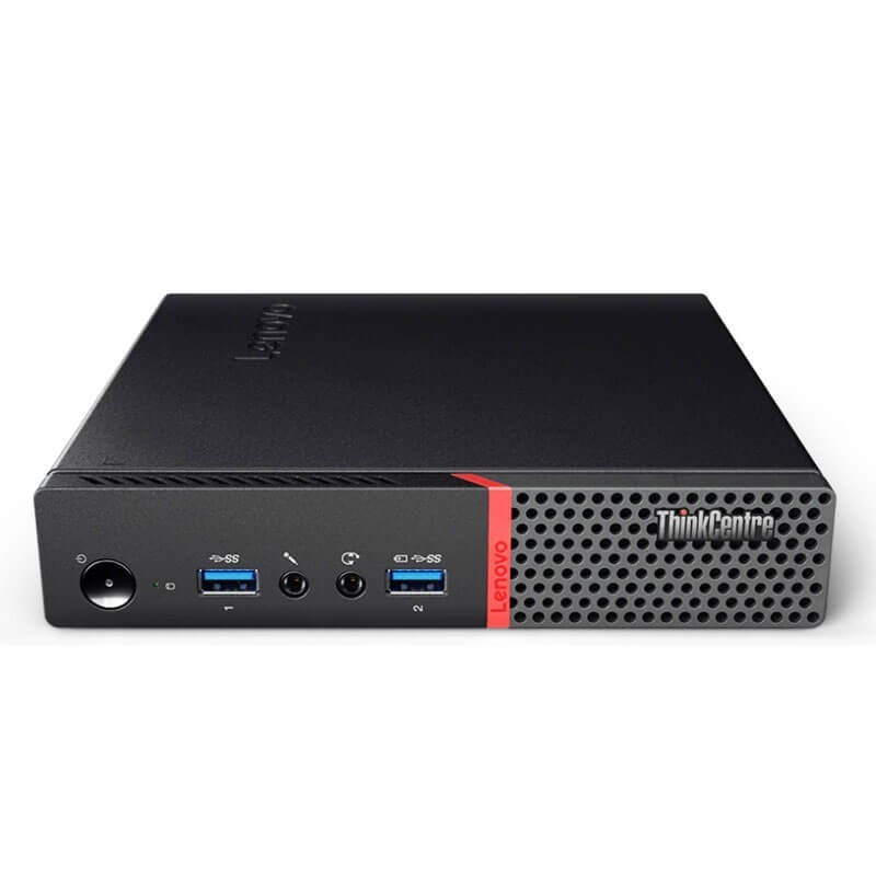 Refurbished: Lenovo ThinkCentre M910Q Tiny Desktop Computer, Intel Core I7- 6700T Upto 3.6GHz, 32GB RAM, 1TB NVMe SSD, 4K 3-Monitor Support DisplayPort, HDMI, AC Wi-Fi, Bluetooth - Windows 10 Pro (Renewed