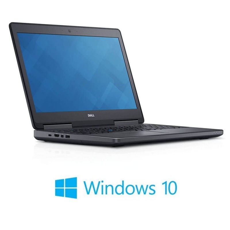 Laptop Dell Precision 7510, i7-6820HQ, 512GB SSD, Full HD, Quadro M1000M 2GB, Win 10 Home