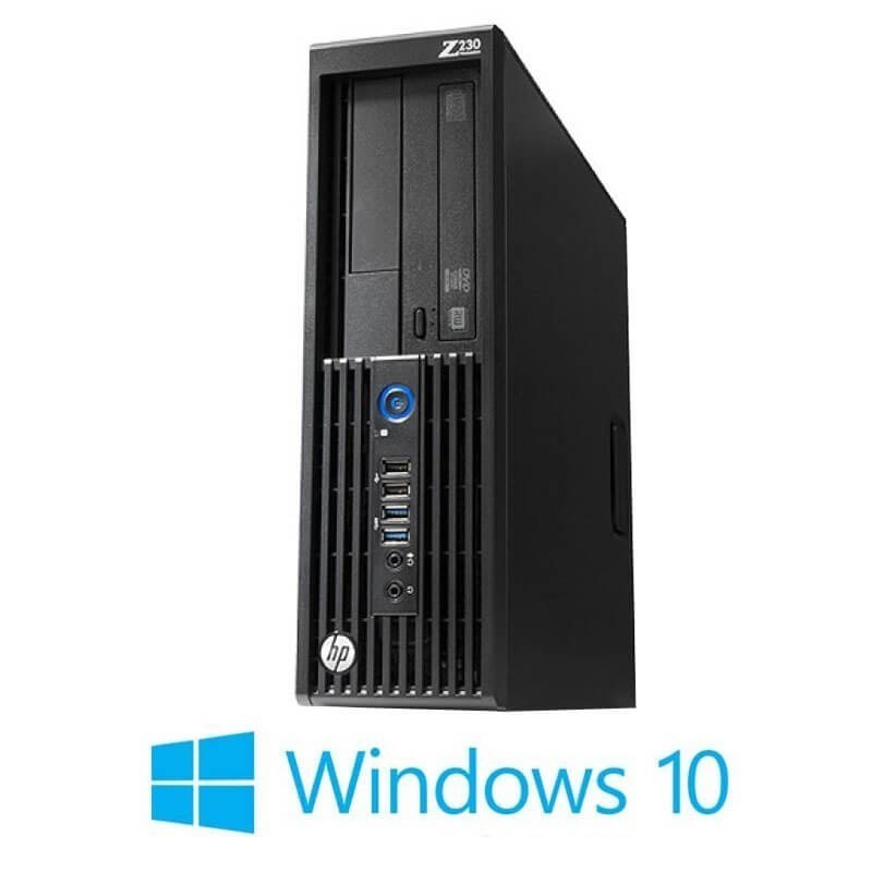Workstation HP Z230 SFF, Intel Quad Core i7-4790, 8GB RAM, Windows 10 Home