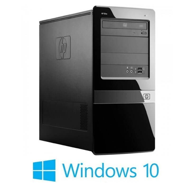 Calculatoare HP Elite 7300 MT, Quad Core i5-2400, Windows 10 Home
