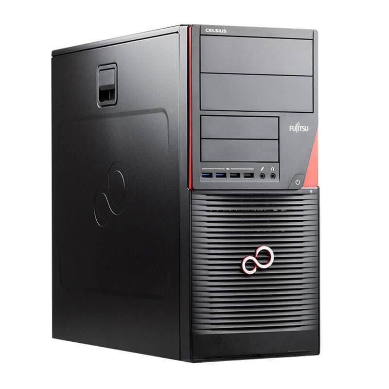 Workstation SH Fujitsu CELSIUS W550n, Quad Core i7-6700, 512GB SSD, Quadro M2000