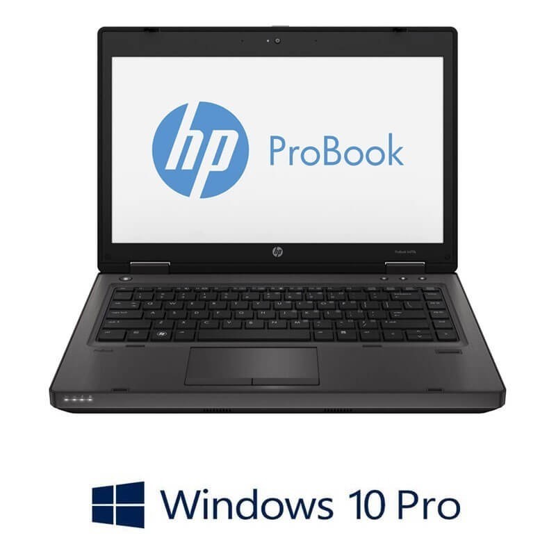 Laptopuri HP ProBook 6470b, Intel Core i3-3110M, Webcam, Windows 10 Pro